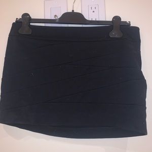 Black express skirt.